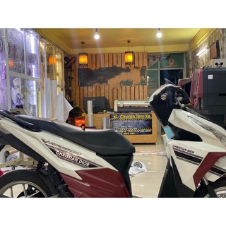 Tem rời honda vario 2017 dior 946 dán xe trắng