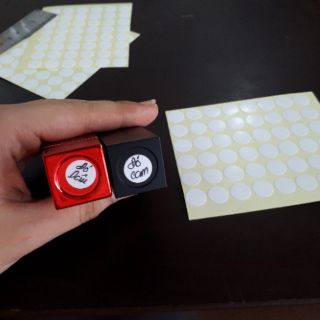 Combo 10 Tem Dán Đáy Son Loại nhỏ và to