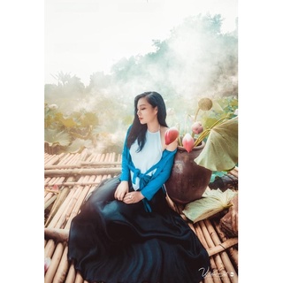 Váy  đụp mặc yếm đào