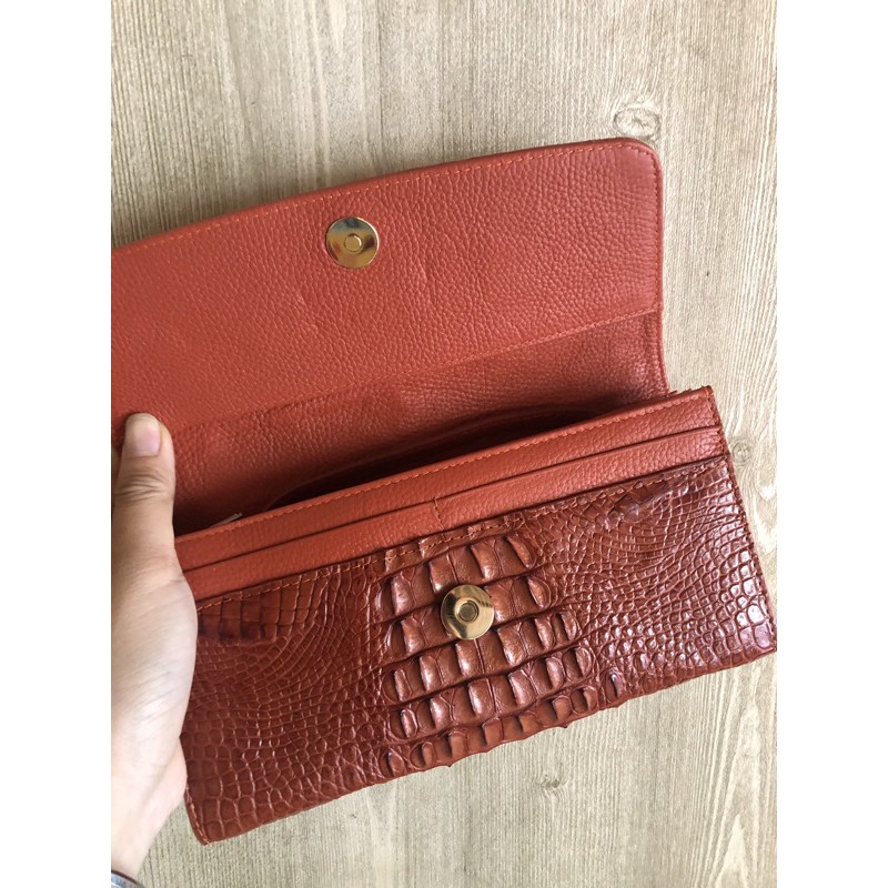 TÚI CHÉO KIÊM CLUTCH DA CÁ SẤU