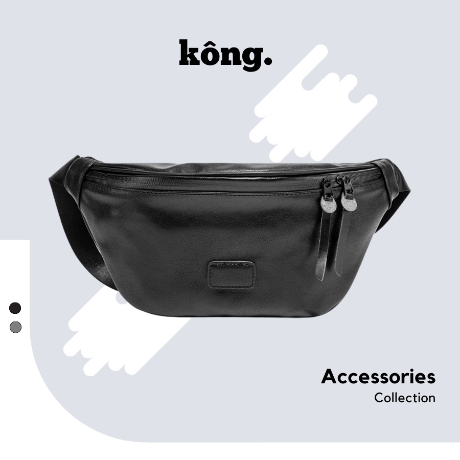 - Túi da nam đeo chéo, trơn thời trang cá tính KT 30x20x8