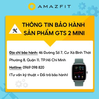 Đồng hồ thông minh Amazfit GTS 2 MiNi
