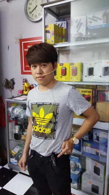 Micro không dây Kimafun km-G120 thu âm livestream kết nối loa amply loa kéo máy ảnh máy quay micro màu da người hạt gạo