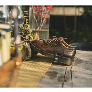 Giày da bò nữ Vintage