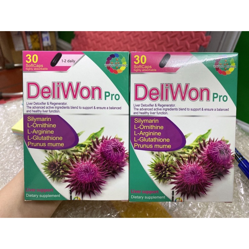 DeliWon Pro Hỗ Trợ Chức Năng Gan Hộp 30 Viên. - TP015