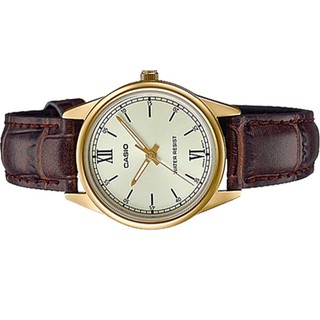 Đồng Hồ Nữ Dây Da Casio LTP-V005GL-7AUDF
