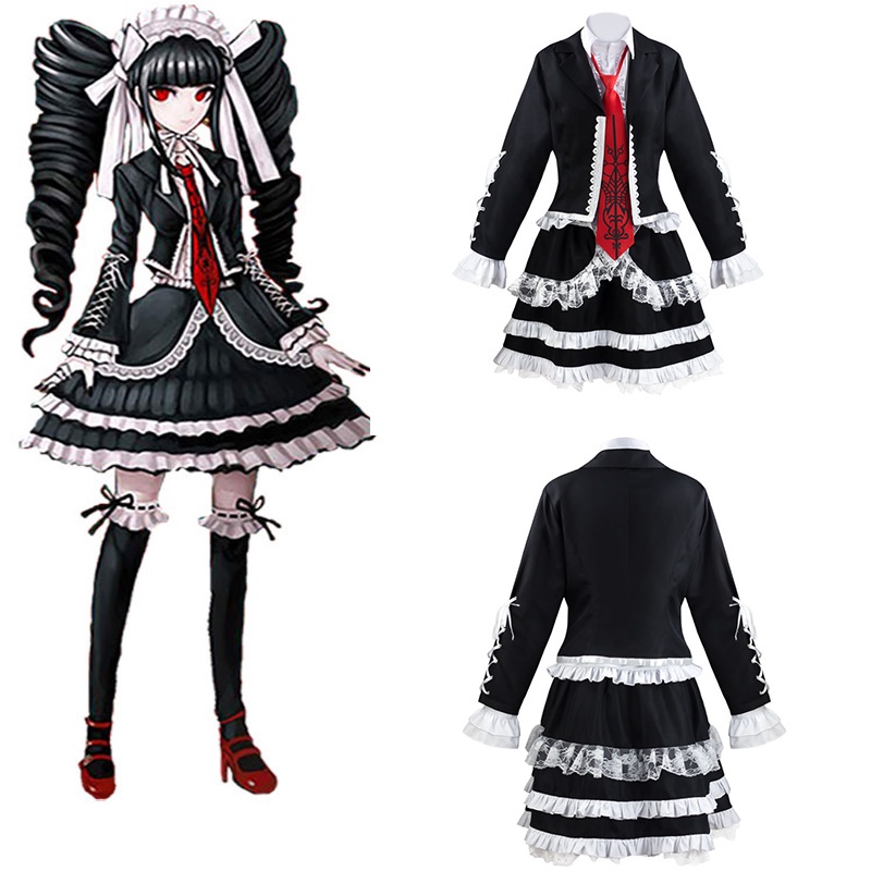 Bộ đồ hóa trang nhân vật Anime Danganronpa Celestia Ludenberg xinh xắn đáng yêu