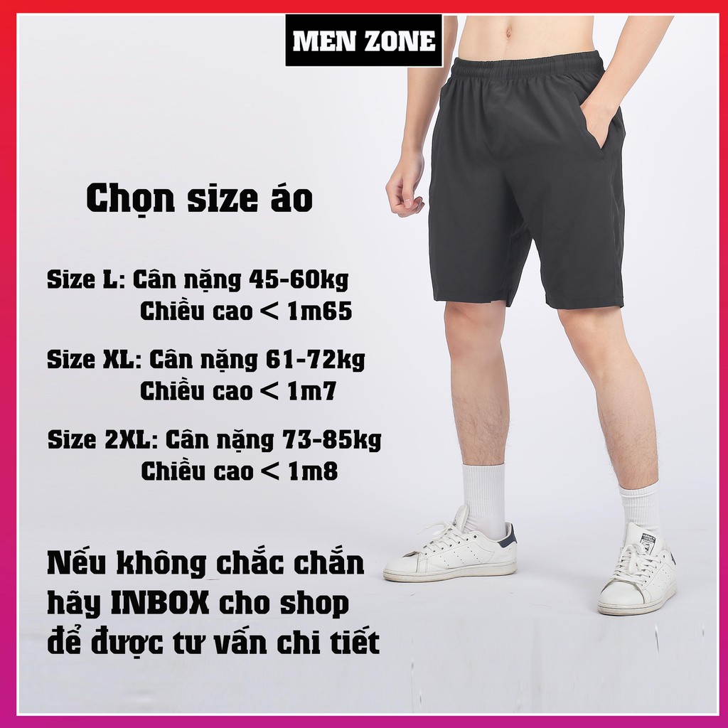 Quần Đùi Nam, Quần Short Nam Thể Thao Vải Gió Mềm Mịn [QG] | BigBuy360 - bigbuy360.vn