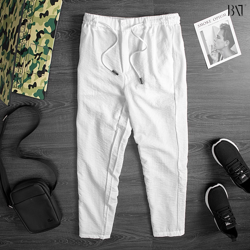 Quần đũi nam❤️SALE❤️Quần baggy nam cao cấp ống suông cạp chun cài khuy lịch lãm phong cách trẻ trung sang trọng | BigBuy360 - bigbuy360.vn