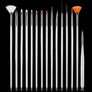 Set cọ nail cơ bản 15 cây