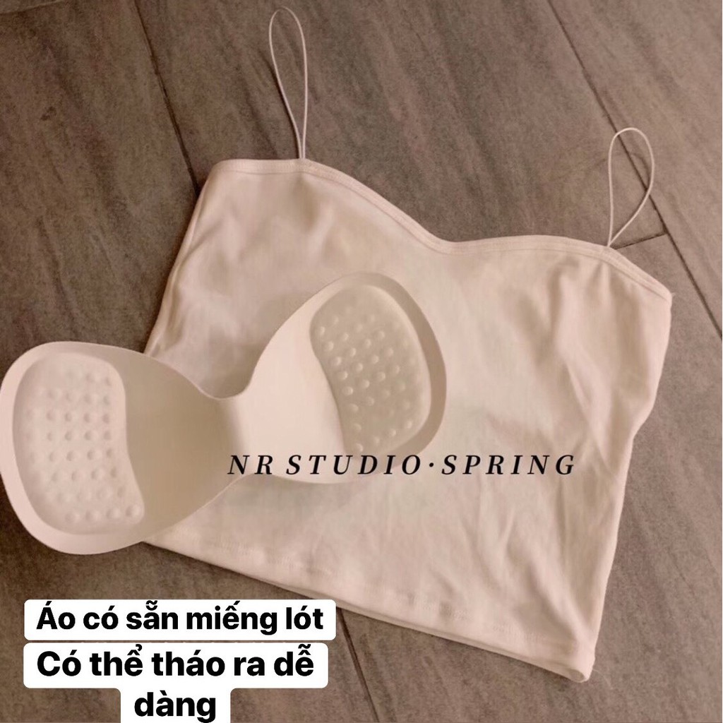 Áo 2 Dây Có Đệm 💖FREESHIP💖 Giảm 5k nhập 💖 Áo hai dây Hàn Quốc xinh đẹp | BigBuy360 - bigbuy360.vn