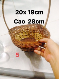🎶Giỏ tre cắm hoa giá sỉ