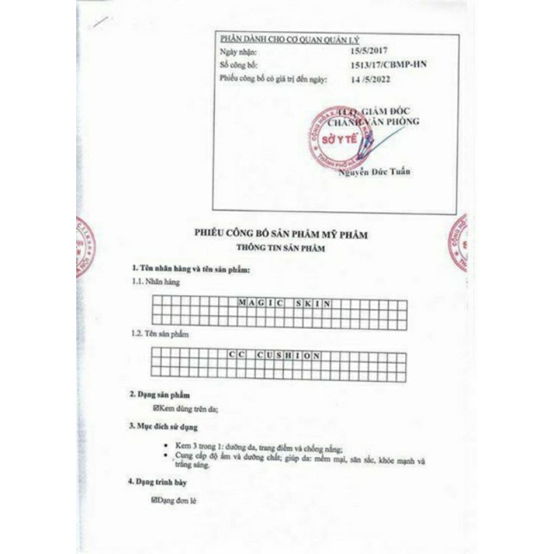 [ CHÍNH HÃNG ] PHẤN NƯỚC THẦN THÁNH CC CUSHION MAGIC SKIN | BigBuy360 - bigbuy360.vn