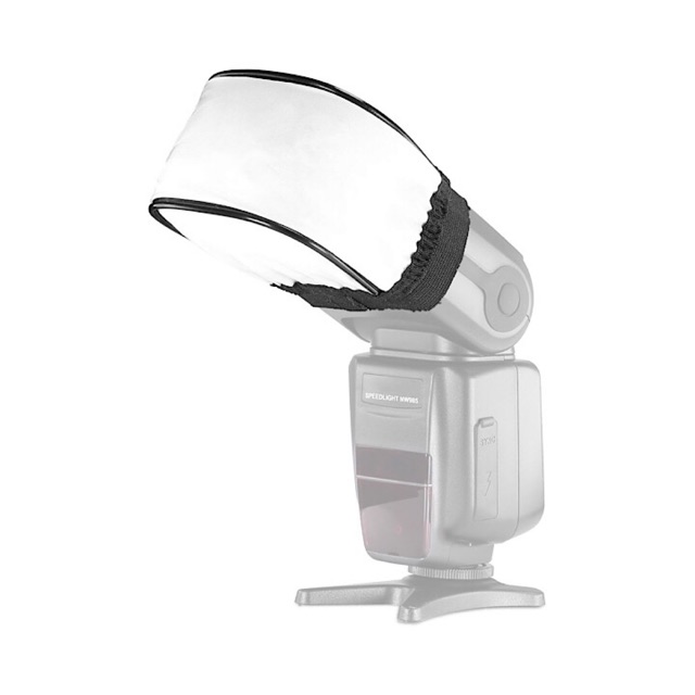 Tản sáng omni bounce vải softbox 2in1 free size cho đèn flash
