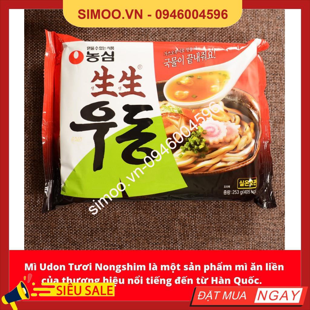 💥 ⚡ SẢN PHẨM CHÍNH HÃNG ( MÌ UDON TƯƠI NONGSHIM GÓI 253G | BigBuy360 - bigbuy360.vn