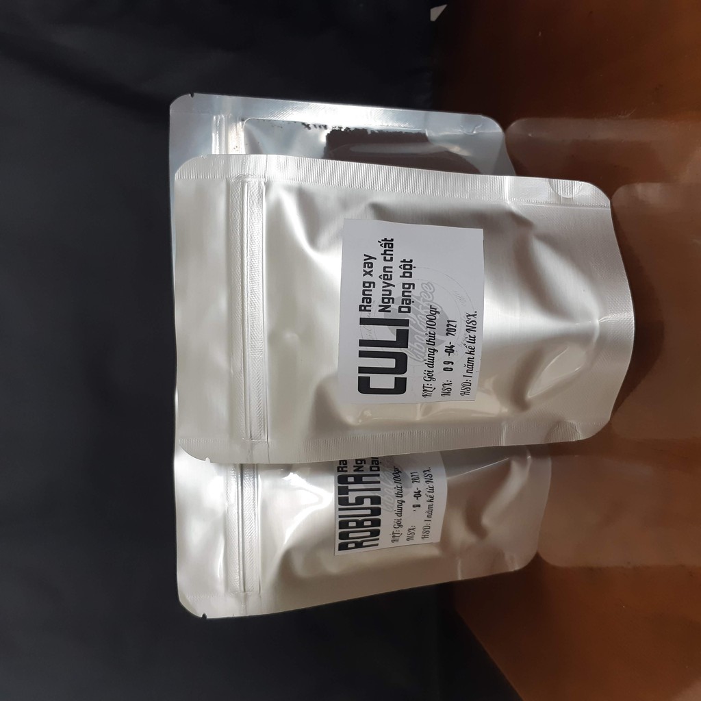 [GÓI DÙNG THỬ]  3 TÚI CÀ PHÊ CULI - ROBUSTA - ARABICA LOẠI MINI 100GR