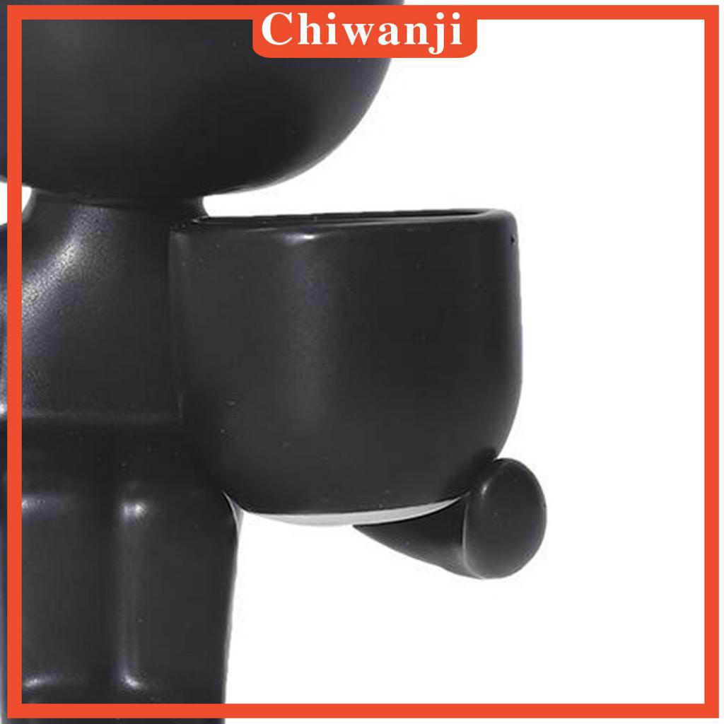 Chậu hoa hình người bằng gốm sáng tạo