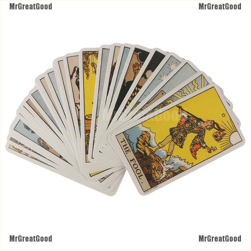 SMITH 1 Hộp 78 Lá Bài Tarot Ma Thuật Thẻ