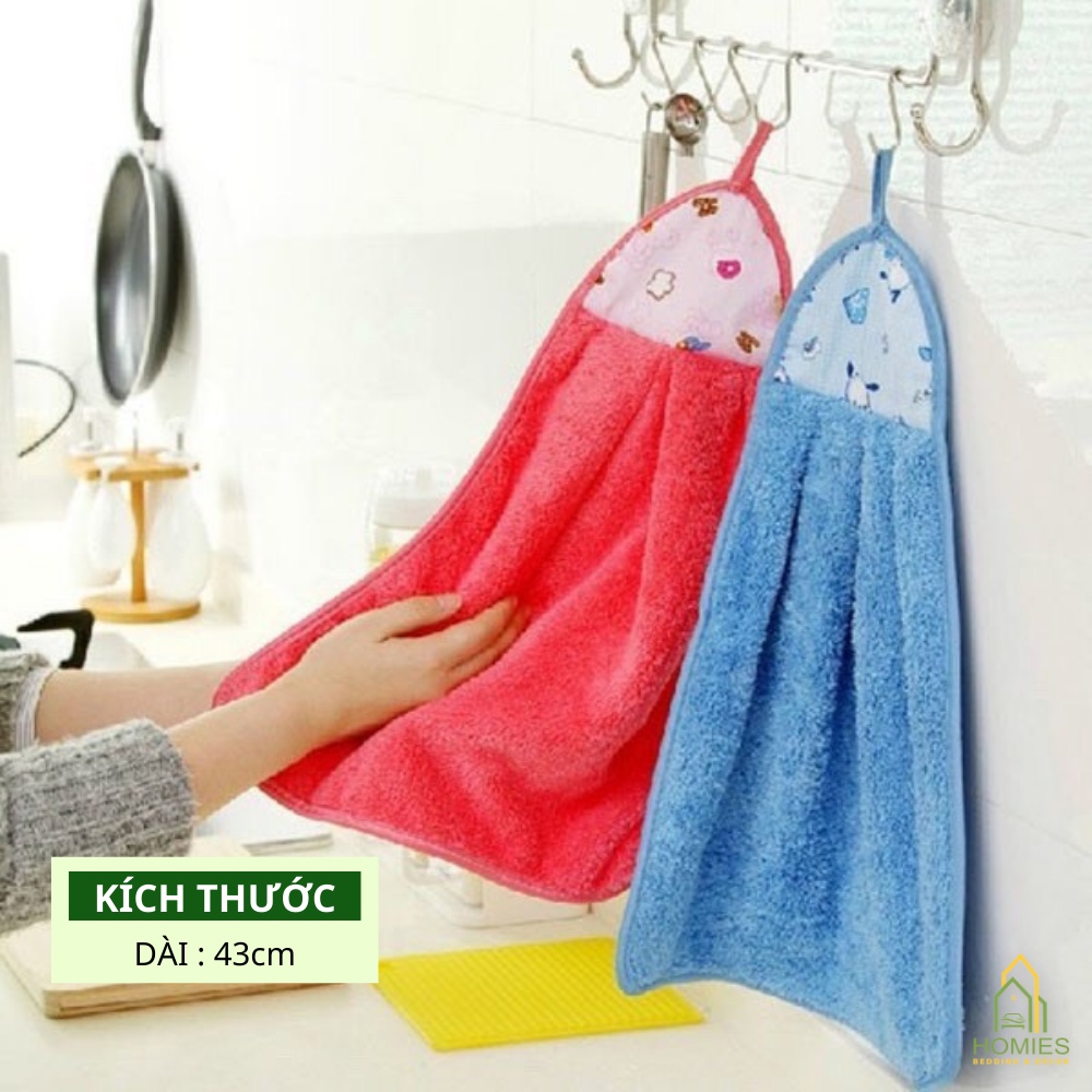 Khăn Lau Tay Nhà Bếp HOMIES Siêu Thấm Nước