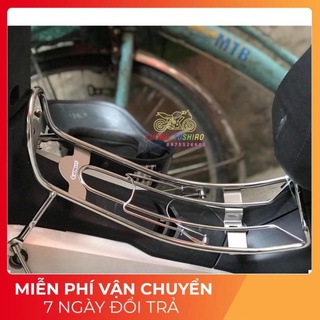 Freeship baga chuối 10 ly lượn chuối lắp xe wave a 2007-2021, wave 50cc chất liệu inox , titan 7 màu hàng loại 1