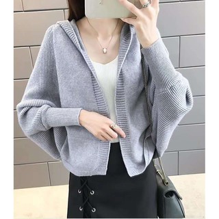 ÁO KHOÁC LEN CÁNH DƠI LEN SỢI NỮ CD111