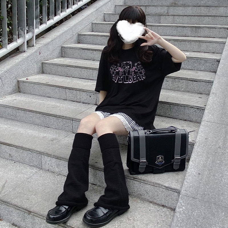 Vớ Dệt Kim Kẻ Sọc Đứng Thiết Kế Xinh Xắn Cho Nữ