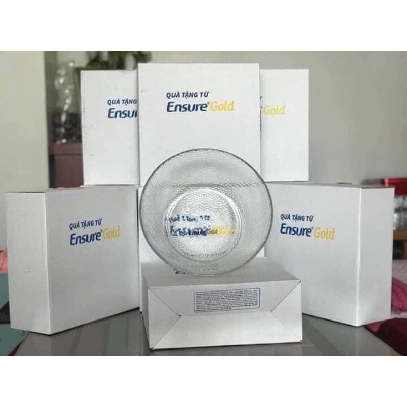 Bát loa thủy tinh 1l to đẹp quà từ Ensure
