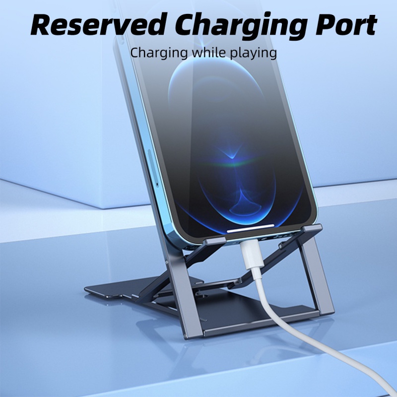 Giá đỡ điện thoại GUUGEI bằng kim loại ABS có thể gấp gọn tiện lợi