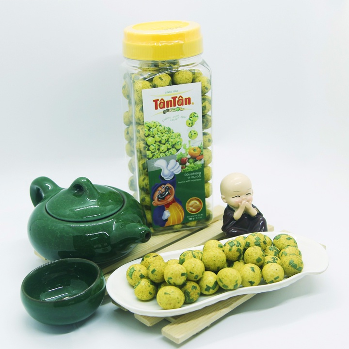 Đậu Phộng Vị Rau Cải Tân Tân 190g