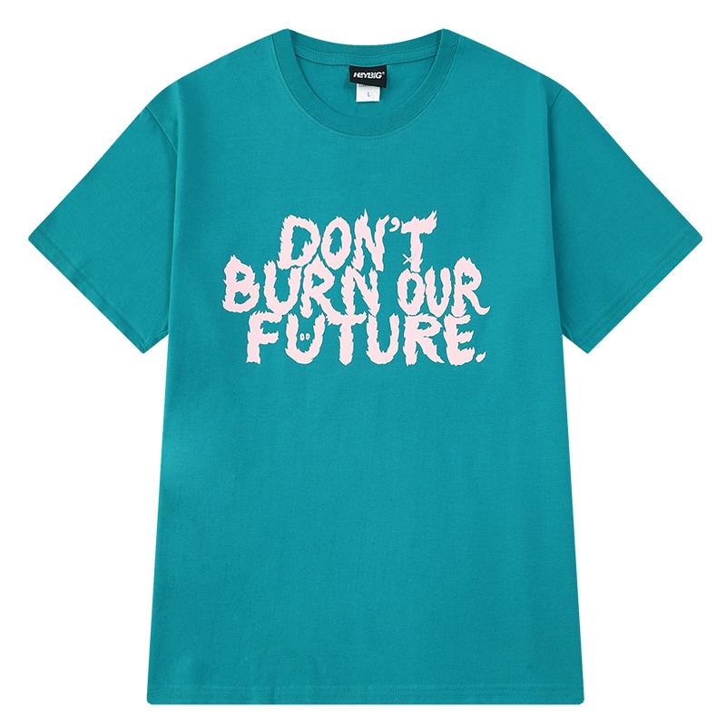 Áo Nelly - Áo phông Nelly Heybig 100% cotton - FUTURE XANH