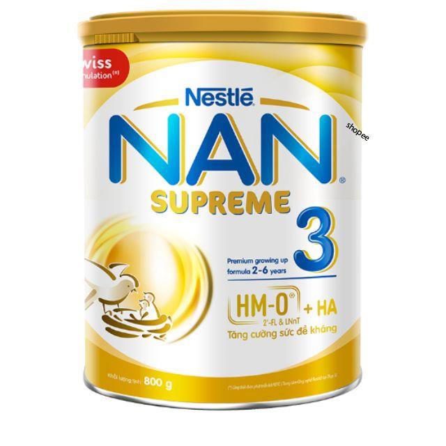 Sữa bột NAN Supreme 3 Lon 800g