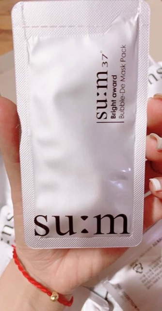 MASK SUM SỦI BỌT THẢI ĐỘC GIẢM MỤN