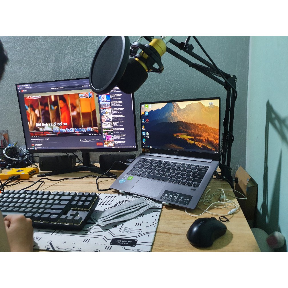 Combo thu âm livestream Sound Card XOX K10 bản 2020 Mic thu âm BM900 Soundcard Mic Karaoke Livetream