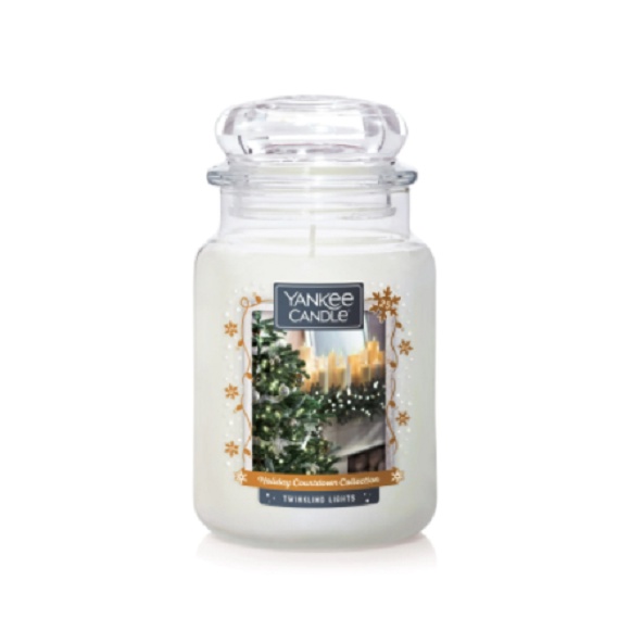 New Arrival - Nến hũ Yankee Candle size L - Twinkling Lights (623g)