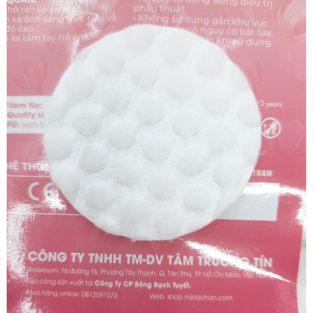 BÔNG TẨY TRANG MIRRA HẠT MASSAGE (MIẾNG TRÒN,GÓI 300GAM) | BigBuy360 - bigbuy360.vn