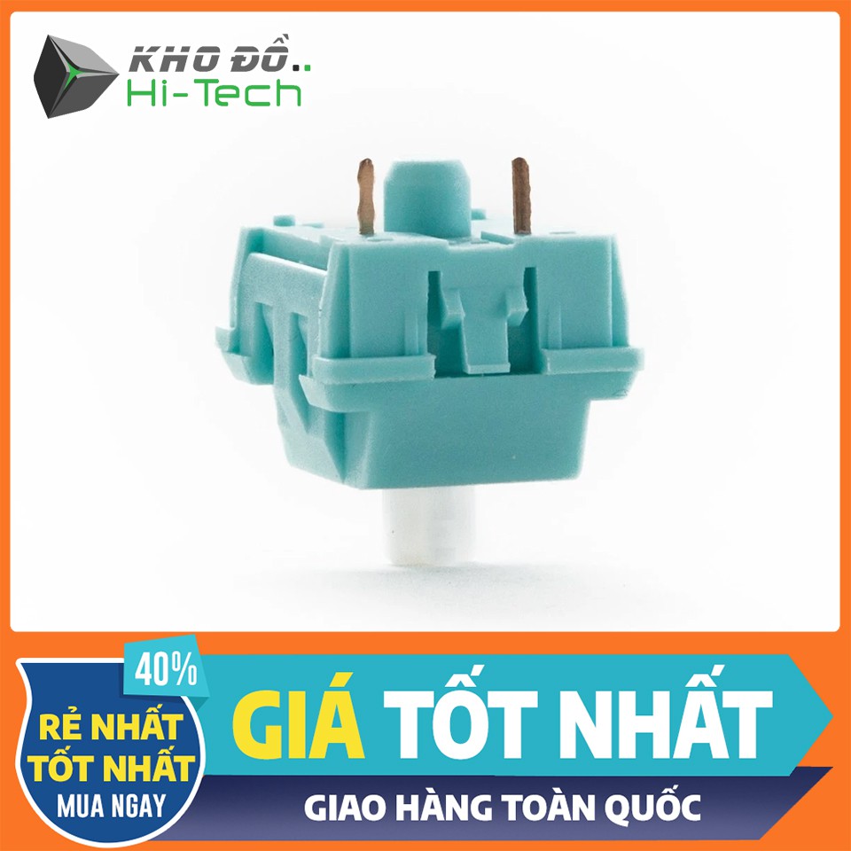 Switch KTT Mint đã burn + lube 💖 𝘍𝘳𝘦𝘦𝘴𝘩𝘪𝘱 💖 Linear switch đã lube tay mượt mà | Stem Dài Âm Thock