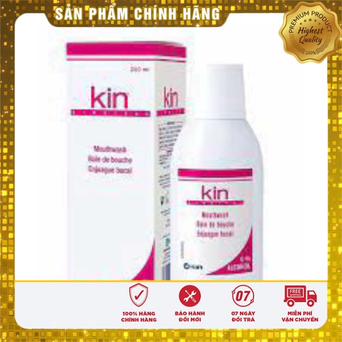 [Chính hãng] Nước súc miệng Kin Gingival Mouthwash diệt khuẩn 250ml