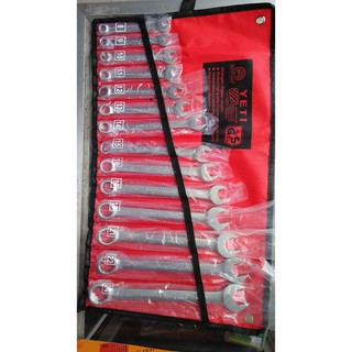 Bộ cờ lê yeti 14 cây tiêu chuẩn usa 8mm-24mm