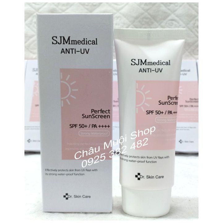 Kem Chống Nắng Trắng Da SJM Medical Anti –UV Sun Cream -  Perfect Sun Screen SPF 50+/PA++++