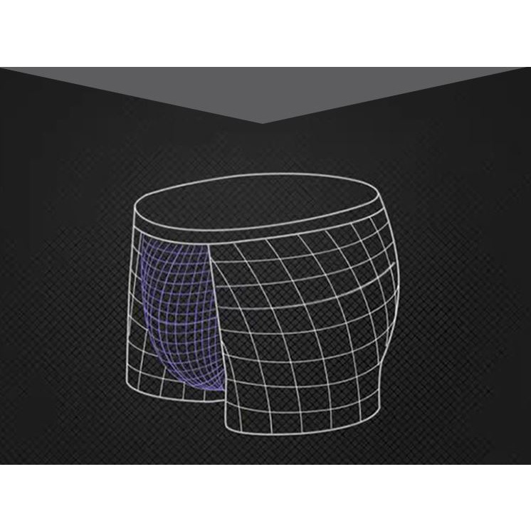 MUNAFIE Bộ 3 Quần Lót Boxer Nam Vải spandex