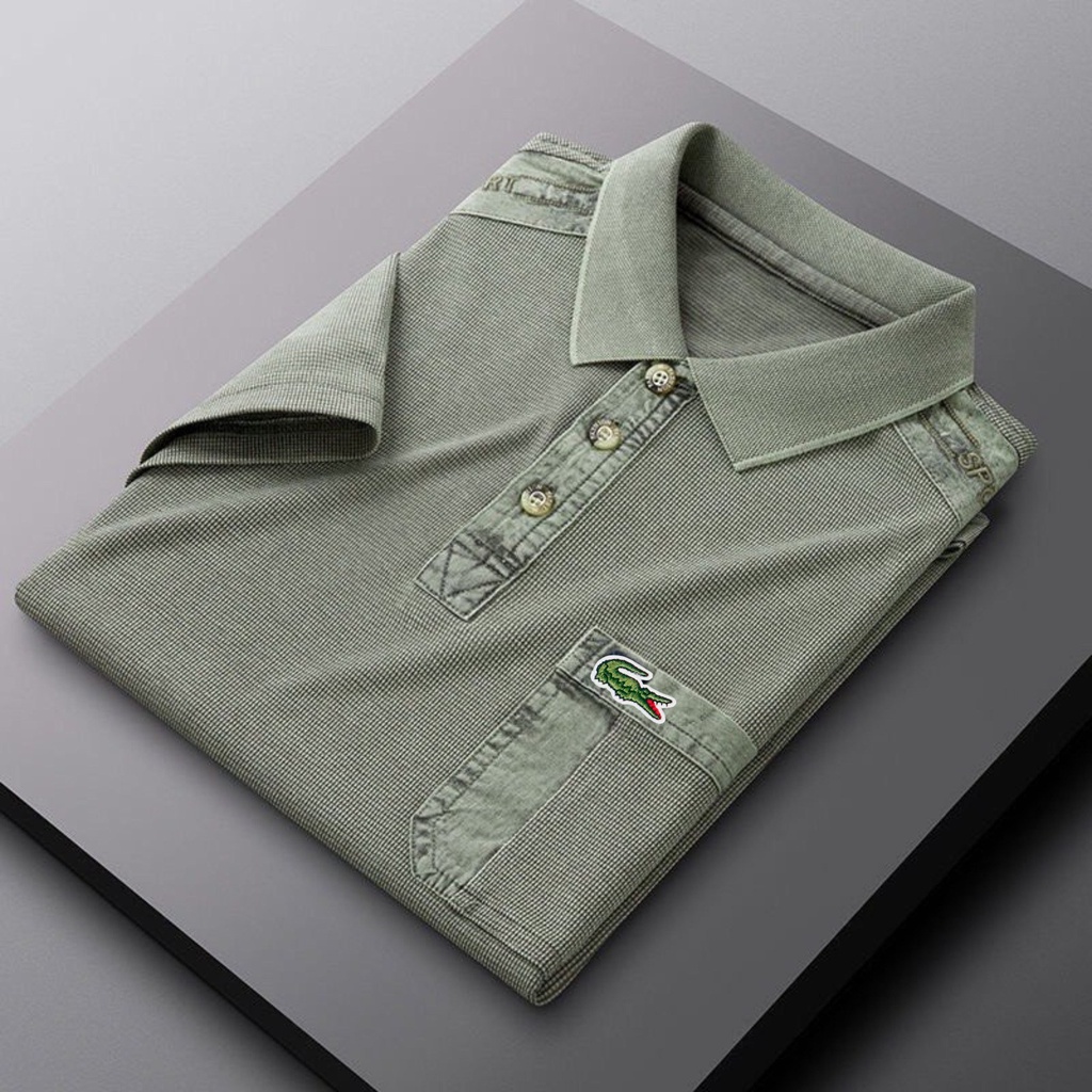 Áo polo lịch lãm, vải tổ ong, áo thể thao mã P112