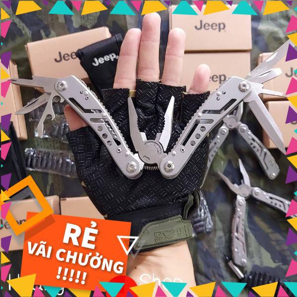 Kìm gấp gọn bỏ túi với 13 chức năng trong 1 Jeep Multi Function Pocket Pliers