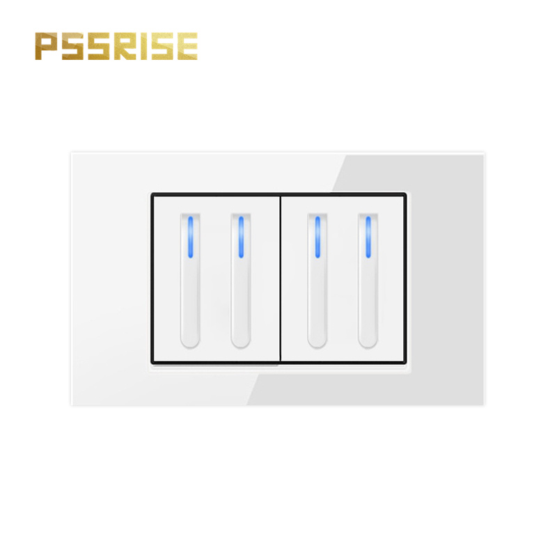 Tấm Kính Cường Lực Bảo Vệ Công Tắc Gắn Tường Pssrise 118