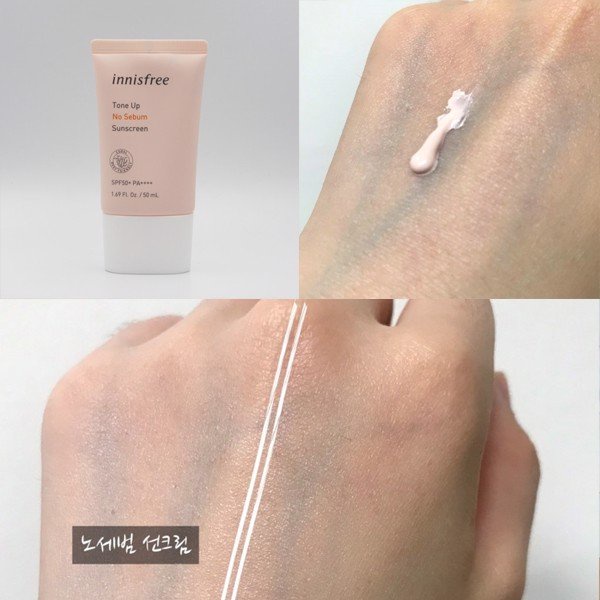 Kem Chống Nắng Innisfree Tone Up No Sebum Sunscreen SPF50 PA+++ 50ML