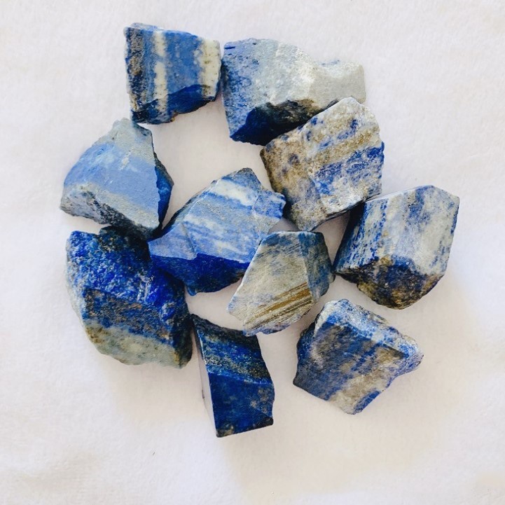 Đá thô thanh tẩy Lapis lazuli 7,1 chơi tarot , phong thủy