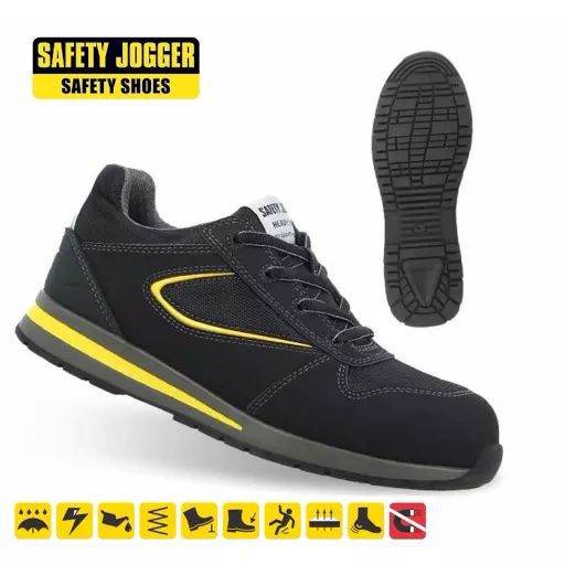 Giày bảo hộ chịu nhiệt kiểu dáng thể thao JOGGER TURBO chống đinh, chống dập ngón, chống tĩnh điện,chống trơn trượt