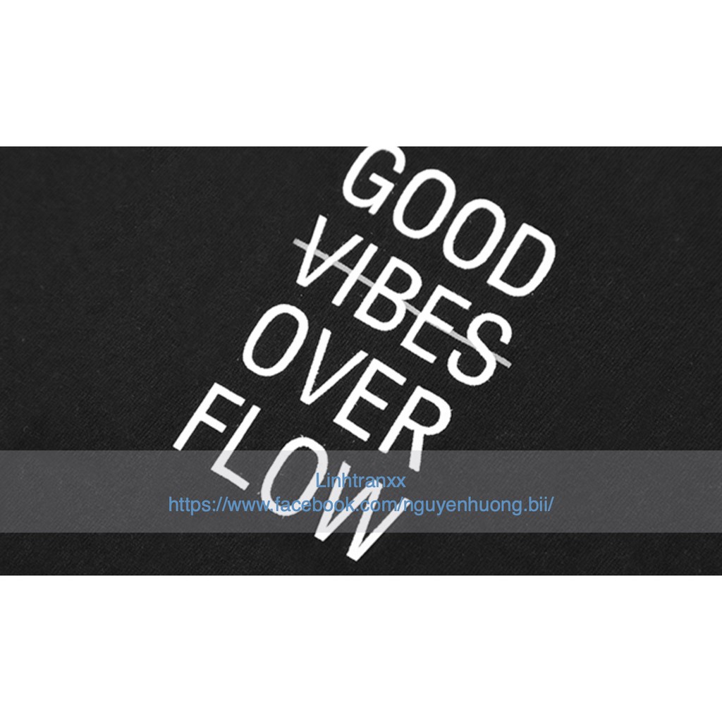 [ORDER] Áo thun tay lửng NELLY, HEYBIG - GOOD VIBES OVER FLOW