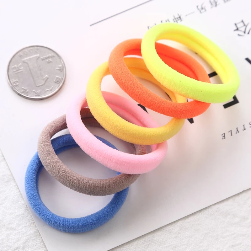 Set 10 Dây Cột Tóc Co Dãn Kiểu Hàn Quốc Cho Nữ