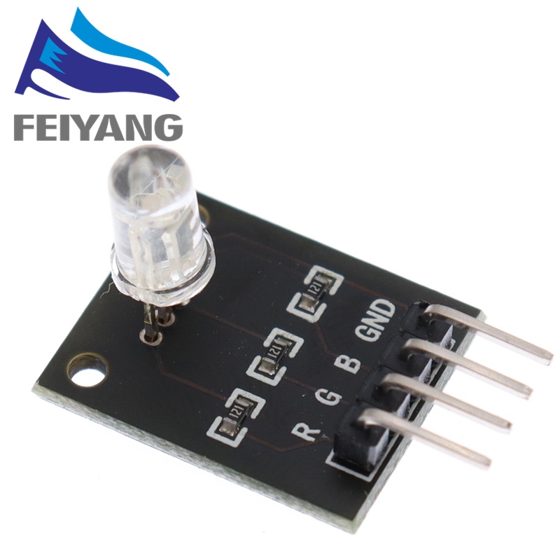 Mô-đun Cảm Biến Đèn LED RGB 3 Màu 4pin KY-016 KY016 Dành Cho Arduino Tự Lắp Ráp
