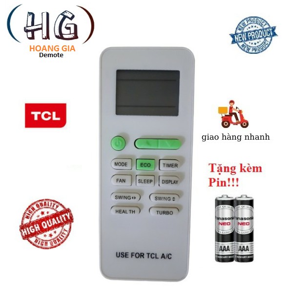 Điều khiển điều hòa TCL- Hàng tốt các dòng TCL TAC RVSC 9000BTU 12000BTU 18000BTU 1 chiều 2 chiều Inverter